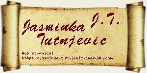 Jasminka Tutnjević vizit kartica